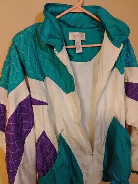 Vintage 1980's Janeva windbreaker